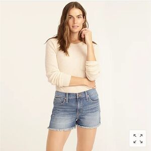 J. Crew Mid-Rise Denim Short in Squash Wash Size 4